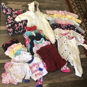 Baby girl Starter Lot/ Bundle 27 pieces for $25